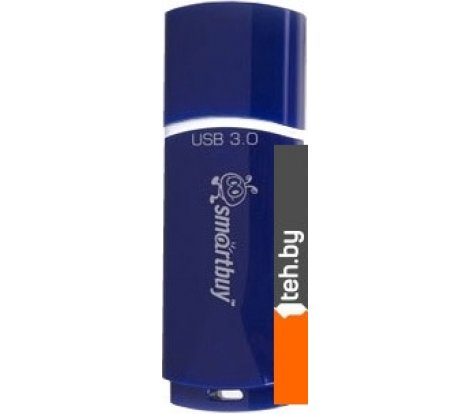  - USB Flash SmartBuy Crown Blue 64GB (SB64GBCRW-Bl) - Crown Blue 64GB (SB64GBCRW-Bl)