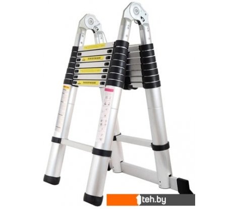  - Лестницы и стремянки Алюмет DTLH 2.5 (2x8 ступеней) - DTLH 2.5 (2x8 ступеней)
