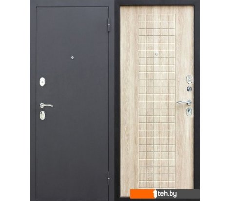  - Металлические двери Garda Муар 8 мм 205x86 (белый ясень, левый) - Муар 8 мм 205x86 (белый ясень, левый)