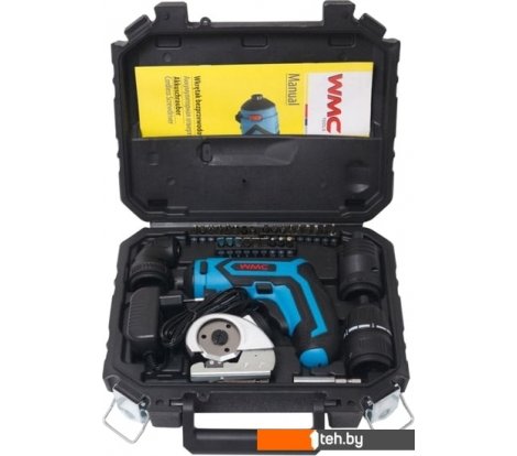  - Шуруповерты, гайковерты, электроотвертки WMC Tools 1036 (с 1-им АКБ, кейс, набор оснастки) - 1036 (с 1-им АКБ, кейс, набор оснастки)