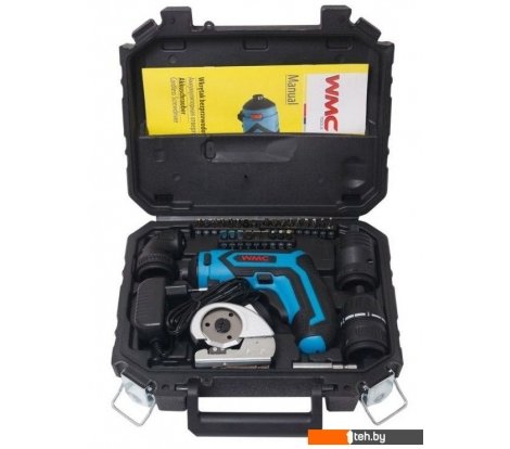  - Шуруповерты, гайковерты, электроотвертки WMC Tools 1036 (с 1-им АКБ, кейс, набор оснастки) - 1036 (с 1-им АКБ, кейс, набор оснастки)