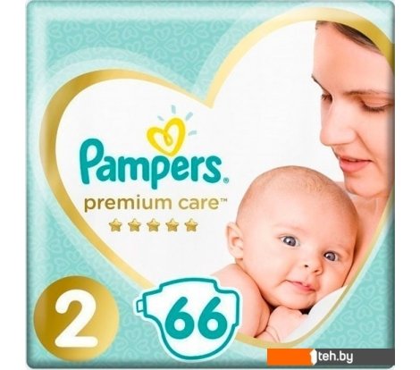  - Детские подгузники Pampers Premium Care 2 (66 шт) - Premium Care 2 (66 шт)