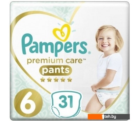  - Детские подгузники Pampers Premium Care 6 (31 шт) - Premium Care 6 (31 шт)