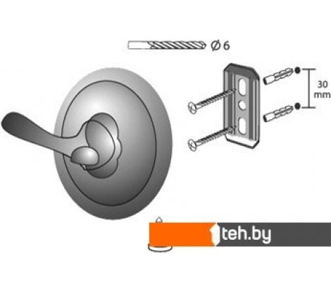  - Аксессуары для ванной и туалета Bisk Deco 00408 - Deco 00408