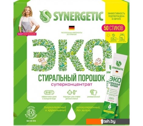  - Бытовая химия Synergetic в стиках 50 шт - в стиках 50 шт