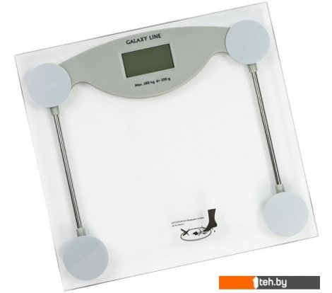  - Напольные весы Galaxy Line GL4810 (серебристый) - GL4810 (серебристый)
