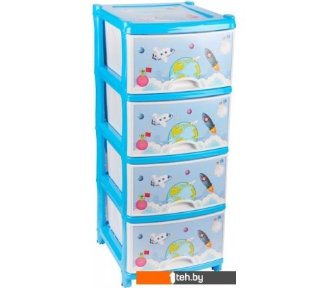  - Ящики, корзины, органайзеры Альтернатива 3-х секционный для мальчиков М1243 - 3-х секционный для мальчиков М1243