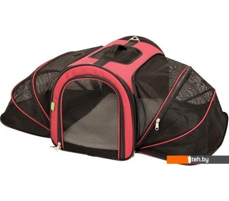 - Сумки, переноски для животных Triol 0026AL (черный/красный) - 0026AL (черный/красный)