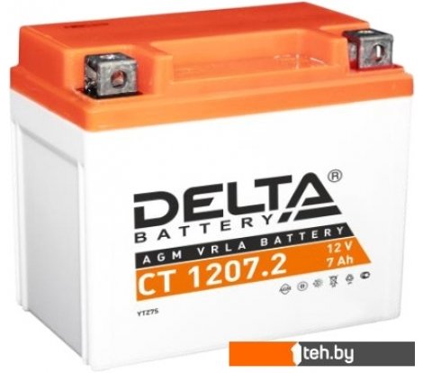 - Мотоциклетные аккумуляторы Delta CT 1207.2 (7 А·ч) - CT 1207.2 (7 А·ч)