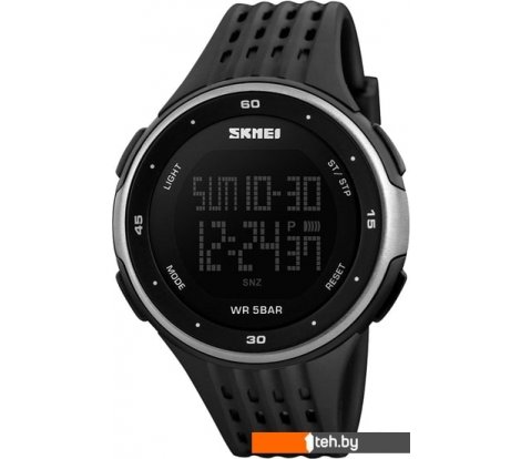  - Наручные часы Skmei 1219 (черный/серебристый) - 1219 (черный/серебристый)