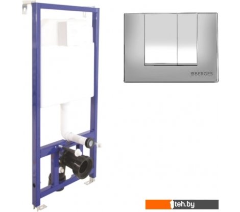 - Инсталляции для унитазов, раковин, биде и писсуаров Berges Wasserhaus Novum 525 S2 040000+040042 - Novum 525 S2 040000+040042