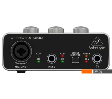  - Аудиоинтерфейсы BEHRINGER U-Phoria UM2 - U-Phoria UM2