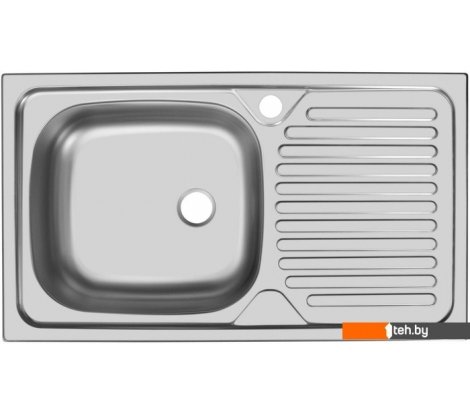  - Кухонные мойки Ukinox Классика CLM760.435 --GT5K 2L- (с сифоном) - Классика CLM760.435 --GT5K 2L- (с сифоном)