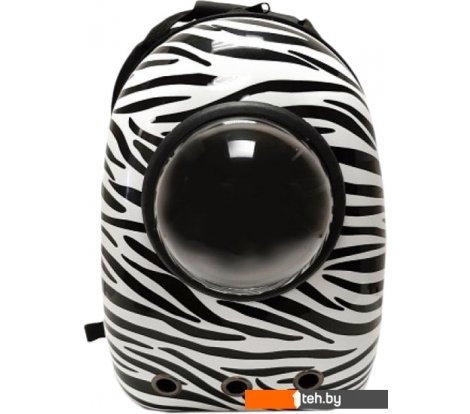  - Сумки, переноски для животных For Friends SpaceX Zebra (черный/белый) - SpaceX Zebra (черный/белый)