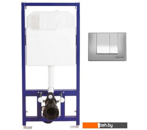 - Инсталляции для унитазов, раковин, биде и писсуаров Berges Wasserhaus Novum 525 040000 + S3 040043 - Novum 525 040000 + S3 040043