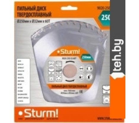 - Пильные диски Sturm 9020-250-32-60T - 9020-250-32-60T