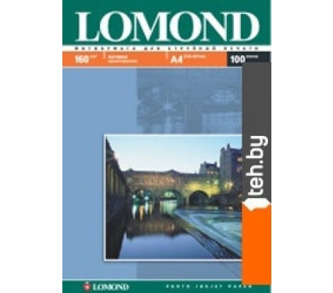 - Бумага и материалы для печати Lomond Матовая A4 160 г/кв.м. 100 листов (0102005) - Матовая A4 160 г/кв.м. 100 листов (0102005)