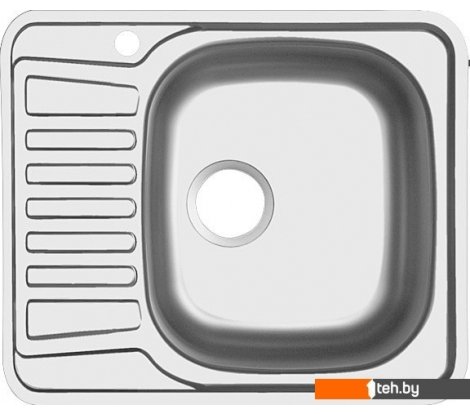  - Кухонные мойки Ukinox Комфорт COM580.480 --GT6K 1R- (с сифоном) - Комфорт COM580.480 --GT6K 1R- (с сифоном)