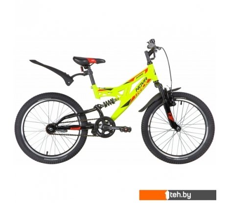  - Детские велосипеды Novatrack Shark 20 2020 20SS1V.SHARK.GN20 (зеленый) - Shark 20 2020 20SS1V.SHARK.GN20 (зеленый)