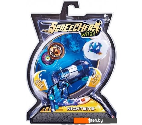  - Роботы, трансформеры, фигурки Screechers Wild Машинка-трансформер Найтбайт л1 - Машинка-трансформер Найтбайт л1