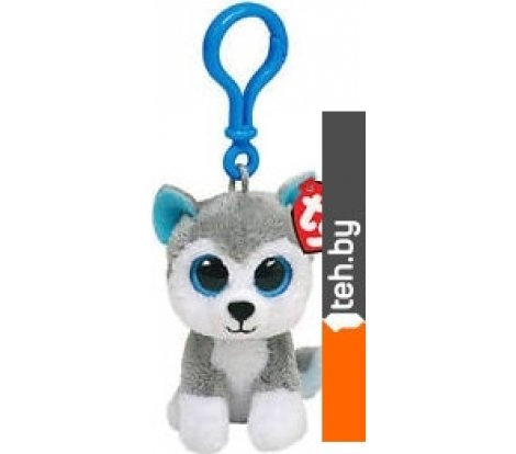  - Мягкие игрушки Ty Волчонок Slush (брелок) - Волчонок Slush (брелок)
