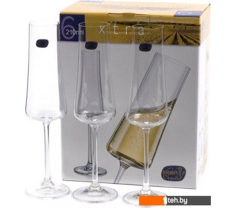 - Стаканы, бокалы, рюмки Bohemia Crystal Xtra 40862/210 - Xtra 40862/210