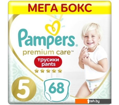  - Детские подгузники Pampers Premium Care Pants 5 Junior (68 шт) - Premium Care Pants 5 Junior (68 шт)