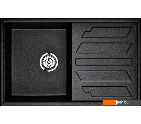  - Кухонные мойки Granula 8002 (шварц) - 8002 (шварц)