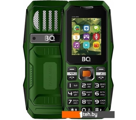  - Мобильные телефоны BQ BQ-1842 Tank mini (зеленый) - BQ-1842 Tank mini (зеленый)