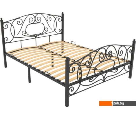  - Кровати Князев Мебель Виктория 180x200 ВЯ.180.200.Ч (черный муар) - Виктория 180x200 ВЯ.180.200.Ч (черный муар)