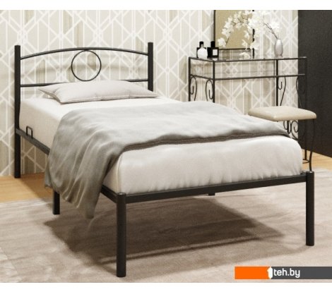  - Кровати Князев Мебель Люмия 90x200 ЛЯ.90.200.Ч (черный муар) - Люмия 90x200 ЛЯ.90.200.Ч (черный муар)