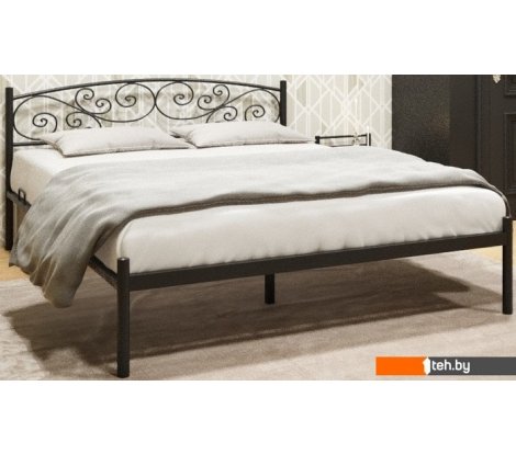  - Кровати ИП Князев Лилия 140x200 (черный) - Лилия 140x200 (черный)