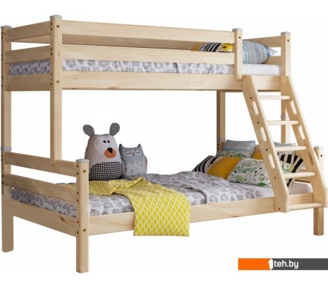  - Кровати Мебельград Адель (прозрачный лак) - Адель (прозрачный лак)