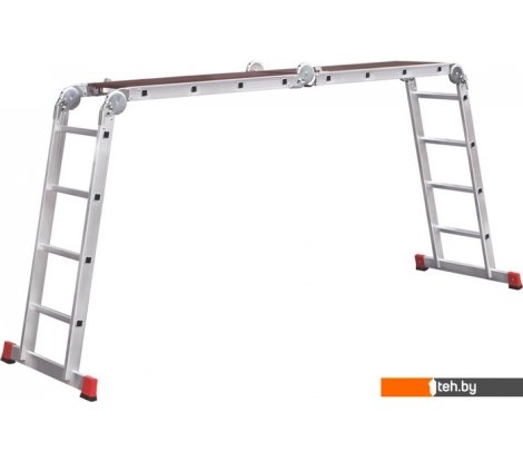  - Лестницы и стремянки Новая высота NV 333 с помостом профессиональная 4x3 ступени - NV 333 с помостом профессиональная 4x3 ступени