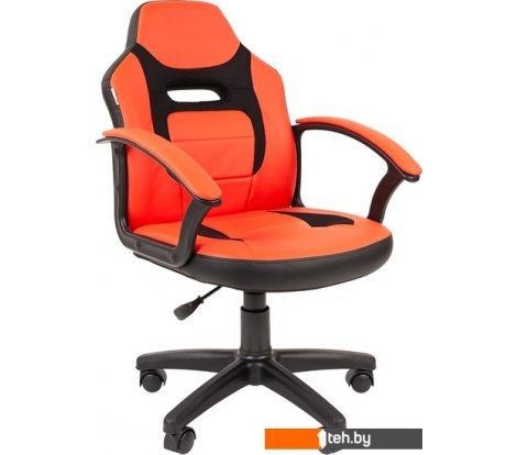  - Детские парты, столы, стулья CHAIRMAN Kids 110 (чёрный/красный) - Kids 110 (чёрный/красный)