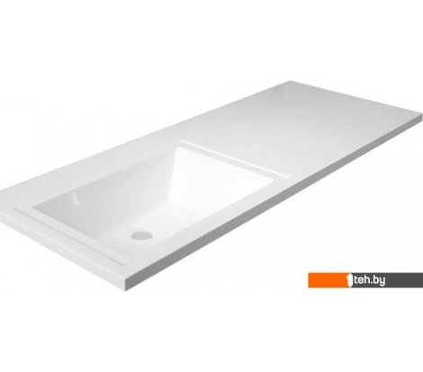  - Умывальники Эстет Даллас 110, левая (белый) - Даллас 110, левая (белый)