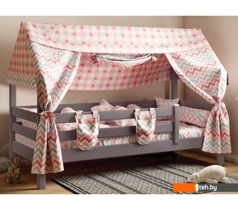  - Кровати Мебельград Соня с надстройкой 190x80 (лаванда) - Соня с надстройкой 190x80 (лаванда)