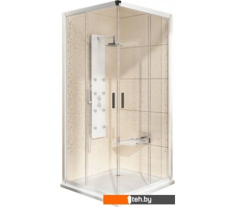  - Душевые кабины Ravak Blix BLRV2K 80x80 (серебристый/прозрачное) - Blix BLRV2K 80x80 (серебристый/прозрачное)
