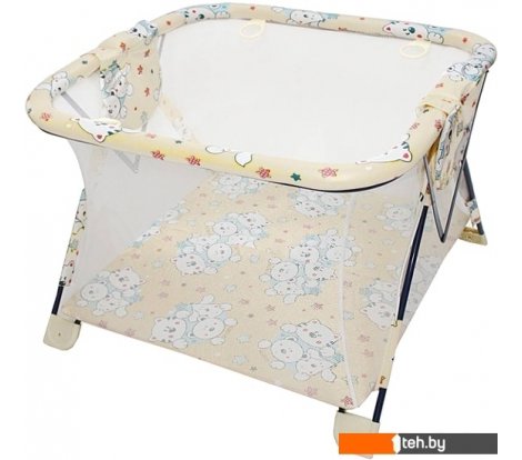  - Детские манежи Globex Книжка (бежевый) - Книжка (бежевый)