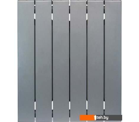 - Радиаторы отопления Rifar SUPReMO 500 (титан, 4 секции) - SUPReMO 500 (титан, 4 секции)