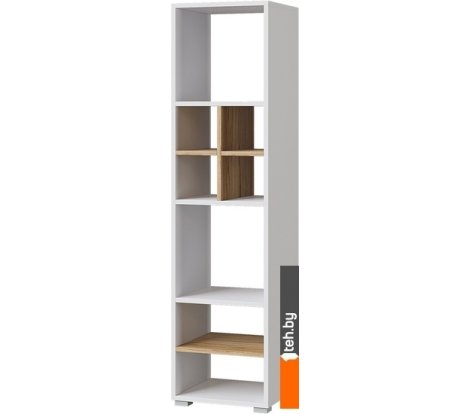  - Полки, стеллажи, системы хранения Горизонт Лайт Бокс 4 (белый/крафт золотой) - Лайт Бокс 4 (белый/крафт золотой)