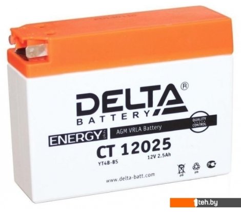  - Мотоциклетные аккумуляторы Delta CT 12025 (2.5 А·ч) - CT 12025 (2.5 А·ч)