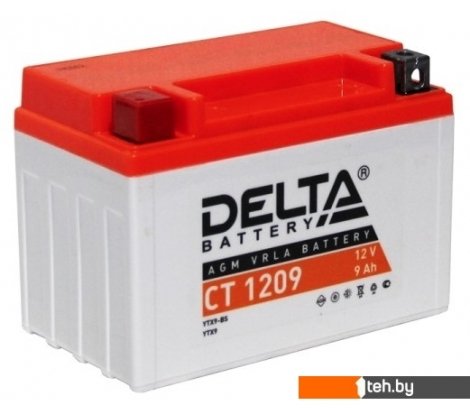  - Мотоциклетные аккумуляторы Delta CT 1209 (9 А·ч) - CT 1209 (9 А·ч)