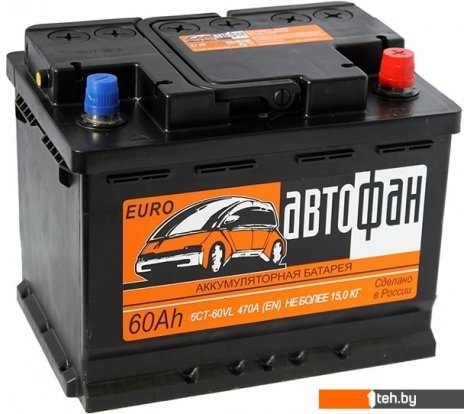 - Автомобильные аккумуляторы Автофан R (60 А·ч) - R (60 А·ч)