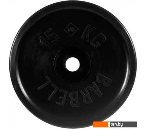  - Гантели, гири, штанги MB Barbell Евро-классик 51 мм (1x15 кг) - Евро-классик 51 мм (1x15 кг)