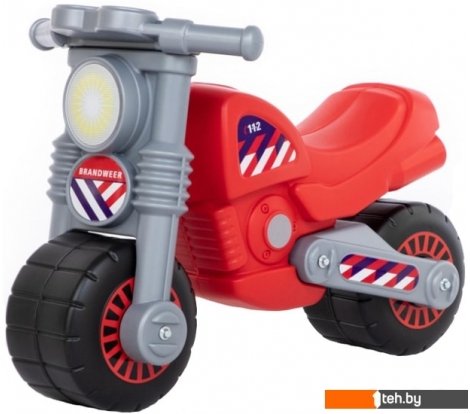  - Каталки, педальные машинки Полесье Мотоцикл Моторбайк пожарный 78650 - Мотоцикл Моторбайк пожарный 78650