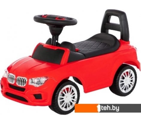 - Каталки, педальные машинки Полесье SuperCar №5 84583 (красный) - SuperCar №5 84583 (красный)