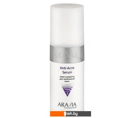  - Косметика по уходу за лицом Aravia Крем Professional Anti-Acne Serum для проблемной кожи 150 мл - Крем Professional Anti-Acne Serum для проблемной кожи 150 мл