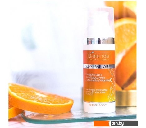  - Косметика по уходу за лицом Bielenda Professional Крем для лица Supremelab Energy Boost увлажняющий со стабил. витамином С 50 мл - Крем для лица Supremelab Energy Boost увлажняющий со стабил. витамином С 50 мл