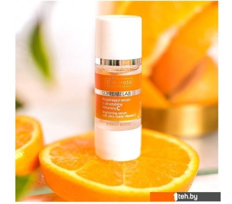  - Косметика по уходу за лицом Bielenda Professional Сыворотка для лица Supremelab Energy Boost Осветляющая со стабильным витамином C 15 мл - Сыворотка для лица Supremelab Energy Boost Осветляющая со стабильным витамином C 15 мл